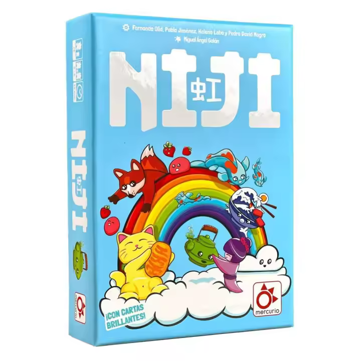 MERCURIO JUEGO DE MESA NIJI JUEGO DE MESA 10x14x3 Cms. - 1