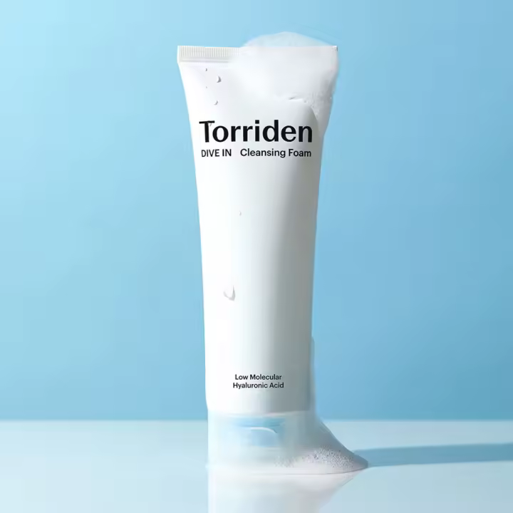 TORRIDEN DIVE-IN Espuma Limpiadora con Ácido Hialurónico de Bajo Peso Molecular – 150ml - 1