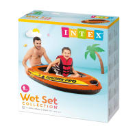 INTEX BARCO HINCHABLES,BARCO EXPLORER PRO 50, 137X85X23 CM  tiene 3 cámaras de aire más otra cámara auxiliar primera calidad y alta resistencia  incorpora cuerda de sujeción y asa en la proa para facilitar el transporte en el agua CALIDAD DE CONFIANZA - details 5