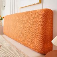 Funda De Cabeza De Cama Jacquard Sólida Con Encaje Cubierta De Hojas Incluyente Para Cama Moderna Y Hotel 100% Poliéster - details 5