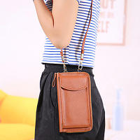 Bolso De Hombro Casual Para Mujer Yogodlns De Cuero PU Multifuncional Mensajero Bandolera Con Cierre De Flap Bolso Para Dama - details 2
