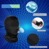 Máscara De Balaclava Para Hombres Y Mujeres Máscara Facial Completa Con Gorro Para Esquí Motocicleta Running En Clima Frío Táctico - details 1
