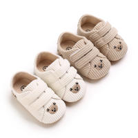 Zapatos De Bebé Clásicos Niño Niña Cara De Animal Casual Planos Antideslizantes Algodón Goma Cálido Botas De Tobillo Para Caminar - details 1