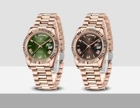 Reloj Automático De Lujo PAGANI DESIGN DD40 Para Hombres Oro Rosa AR Vidrio De Zafiro Fecha Resistente Al Agua Estilo Casual - details 7
