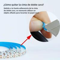 Tira De Luces LED USB DC 5V 2835 Blanco Blanco Cálido Para Iluminación De Fondo De TV Decoración De Hogar 1-5m Cadena De Luces - details 6