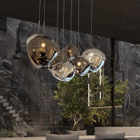 Moderno LED lava Lámparas colgantes Nordic salón dormitorio lámpara cocina Decoración para el hogar luz interior Iluminación loft bar colgante - details 3