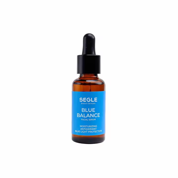 SEGLE Sérum Blue Balance Hidratación - Luz Azul 30ml - Apto Para Pieles Sensibles, Mixtas, Grasas y Con Tendencia Acneica - Protege de la Luz de las Pantallas -  Calma rojeces e irritación. - 1