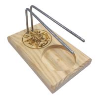 Vadeincienso Soporte de Quemador de Palo Santo y Sahumerios de Madera - Aromaterapia y Fragancias para el Hogar - details 5