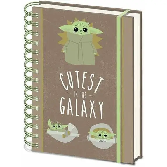 Cuaderno A5 Star Wars The Mandalorian Cutest In The Galaxy - Sr73255 - 1