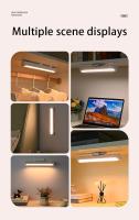 Lámpara De Mesa Magnética Colgante LED Recargable Por USB Luz Nocturna Sin Modo De Dimmer Para Armario Armario Y Gabinete - details 11