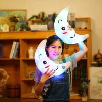Cojín De Plush Toys Luminoso Para Niños Con LED Ilumina En La Oscuridad Dibujos Animados Suave Cojín De Piso Regalos De Vacaciones - details 2