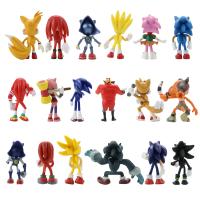 Juego De 18 Piezas Mini Sonic Figuras De Acción De 5-7cm PVC Elegante Echado Espinilla Sombra Modelo De Muñeca Para Niños Regalo De Cumpleaños - details 1
