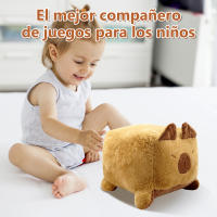 Easyspeed Peluche Capibara, Forma Cojín Cuadrado 45x45 CM Peluche Capybara para Niños y Niñas Carpincho Kapibara Ideal Regalo - details 3