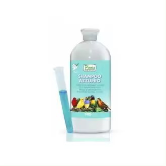 Pineta Champú AZZURRO 500ml para Mascotas de Pelaje Blanco y Gris - 1