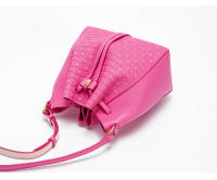 Bolso De Hombro Para Mujer CH Gran Capacidad Y Versatilidad Con Diseño De Cordón Minimalista Color Sólido Moda Bolsa De PU Con Lining De Poliéster - details 8