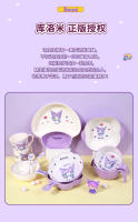 Plato De Desayuno Para Bebé Kuromi Con Diseño De Dibujos Animados Resistente a Caídas Y Quemaduras Utensilios De Comedor Infantil Lindos Y Divertidos Para El Hogar - details 1