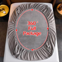 Sábana Elástica De Peluche Suave Protección De Matraces De Velours Sábana Plancha Estilo Sencillo Color Sólido 100% Poliéster - details 2