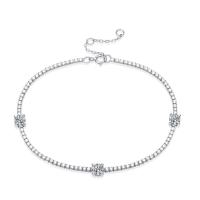 Pulsera De Plata Esterlina 925 Con Moissanita De 1.5 Carrats Decoración Casual De Lujo Para Dama Diseño De Alta Gama - details 4