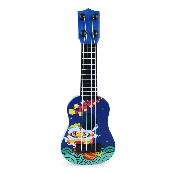 Ukelele De 21 Pulgadas 4 Cuerdas Mini Guitarra Instrumentos Musicales Regalos Educativos Para Principiantes Niños Y Adultos - 1