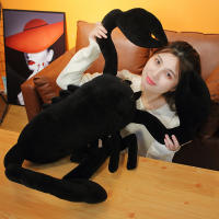 Grande Escorpión Negro De Peluche Realista Juguetes Simulación Animal Muñeco Regalo Para Navidad Cumpleaños Creativo Y Original Para Todas Las Edades - details 20