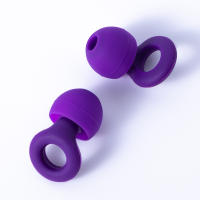 Tapones Para Los Oídos HUAK Reducción De Ruido Super Suaves Y Reutilizables Protección Auditiva Para Dormir Natación Trabajo 8 Conos En XS/S/M/L - details 2