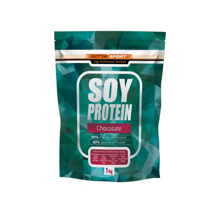 Proteina de soja isolada Chocolate Doypack 1Kg Sotya - 1