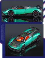 Modelo De Coche Pagani Huayra a Escala 1:24 Con Acción De Retroceso Retro Para Regalo Perfecto Para Enthusiasts De Carreras Y Coleccionables De Exposición - details 18