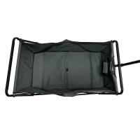 STARLEY-Carrito de Compras portátil, Carrito de Playa, Carrito Plegable de Viaje, transportador de jardín con Ruedas,91 x 52.5 x 64 cm - details 5