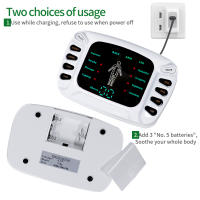 Masajeador Eléctrico De Terapia De Acupuntura Para El Cuerpo Salud Care Estimulador Muscular De Meridianos Aparato De Fisioterapia Y Adelgazamiento - details 11