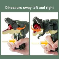 Juguete Interactivo Para Niños Dinosaurio Con Sonido Y Telescopio Swing Fidget Dinosaurio Za Za Regalo De Navidad Unisex - details 5