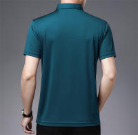 Camisa Polo De Verano Para Hombres 2024 Color Sólido Estilo Casual Comodidad Y Transpirabilidad Alta Calidad Polyester - details 14