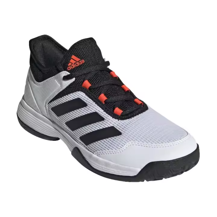 Zapatillas de Pádel Adidas Ubersonic 4 K Negro/Naranja/Blanco - 1