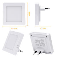 Aigostar 2 Piezas Luz Nocturna Infantil con Sensor de Luz, Luz Noche LED Enchufe, Luz Quitamiedos Infantil para Habitación de Niños, Baño, Pasillo, Cocina, Escaleras, Blanco Cálido - details 6