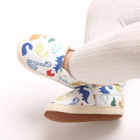 Zapatillas Planas De Algodón Para Bebés Niño Y Niña 0-18M Con Suela Suave Y Antideslizante Diseño De Dibujos Animados Zapatos Para Cuna - details 36
