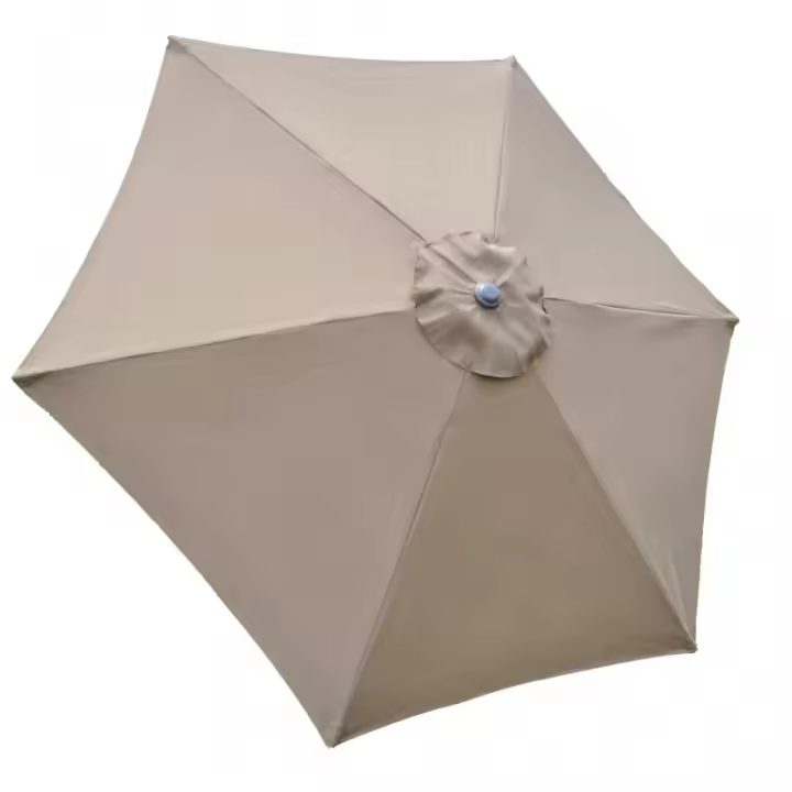 3M Ronda Sombrilla de Jardín Paraguas Al Aire Libre Patio Parasol Canopy 3M 6/8x Brazo (Only canvas de Paraguas) - 1