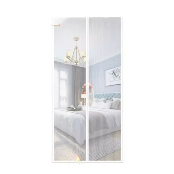Mosquitera antimosquitos para puerta cierre magnético de 90 cm x 210 cm,110 x 220 cm ,120 x 220 cm, 130 x 220 cm y 140 x 240 cm - 1