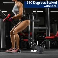 1pc Attachamiento De Barril De Silicona Para Barras De 2 Pulgadas Con Giradiscos De 360° Para Muay Thai Squats Remo Y Presiones - details 0