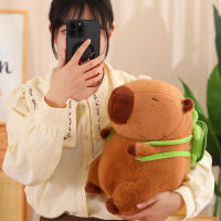 Muñeco De Peluche Capibara De 23cm Simulación De Anime Peluche Suave Juguete Para Niños Y Adultos Regalo De Navidad Y Acción De Gracias - details 4