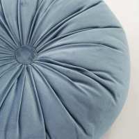 Almohada redonda de calabaza hecha a mano, color sólido, cojín redondo Morandi, cojín para sofá futón, cojín para mesita de noche - details 12
