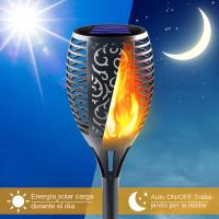 96 Luces De Torcha Solar Para Exterior IP65 Impermeables Luz De Velocidad Para Jardín Patio Iluminación De Césped Estilo Moderno - details 2