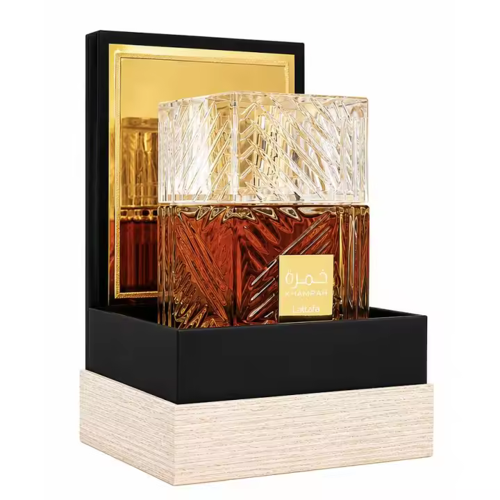 Lattafa Khamrah 100 Ml Perfume Afrutado Amaderado Mujer - 1