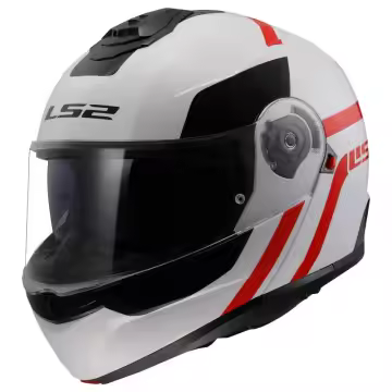 Casco Modular LS2 FF908 Strobe II Autox White Red 22.06 569082032 - 1