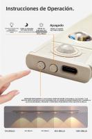 Luz LED Blanco/ Negro Recargable USB Con Sensor De Movimiento Para Iluminación De Armarios Y Cocinas Tamaños 20CM/30CM/40CM/50CM - details 6