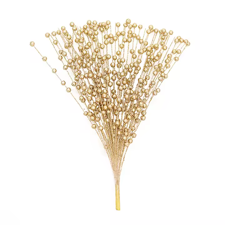  Flores Artificiales De Cerezo Para Vaso Decoración De Navidad Regalo De Fiesta Boda Casa Habitación Año Nuevo Plantas Falsas - 1