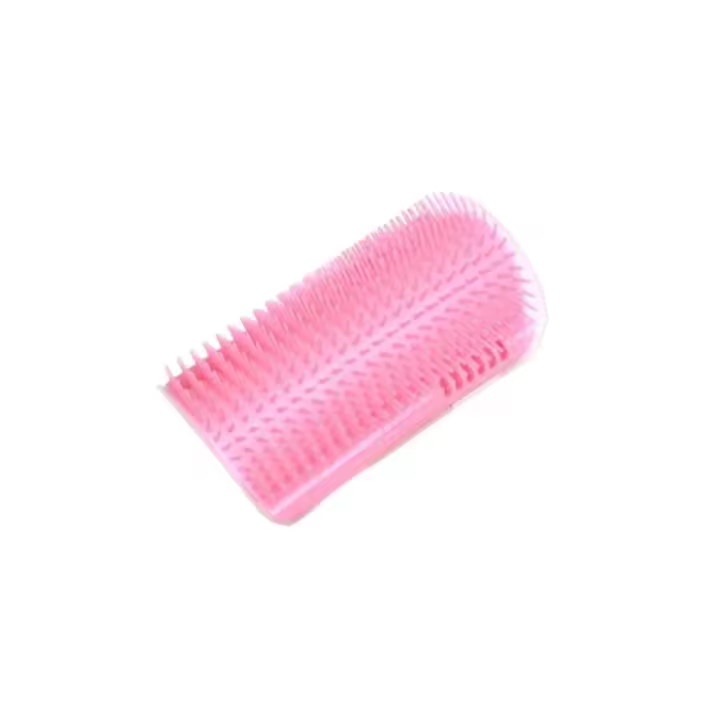 Cepillo De Gato Con Juguete Y Nepenthe Herramienta De Limpieza Y Masaje Para Gatos Azul Gris Rosa Autopeinado Y Eliminación De Pelo - 1