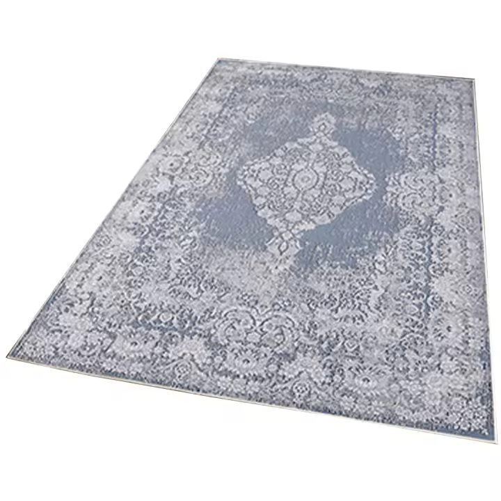 Alfombra de Poliester Estampada Wellhome 80x150cm Lavable Antibacteriana Eco-Friendly Antideslizante - 1