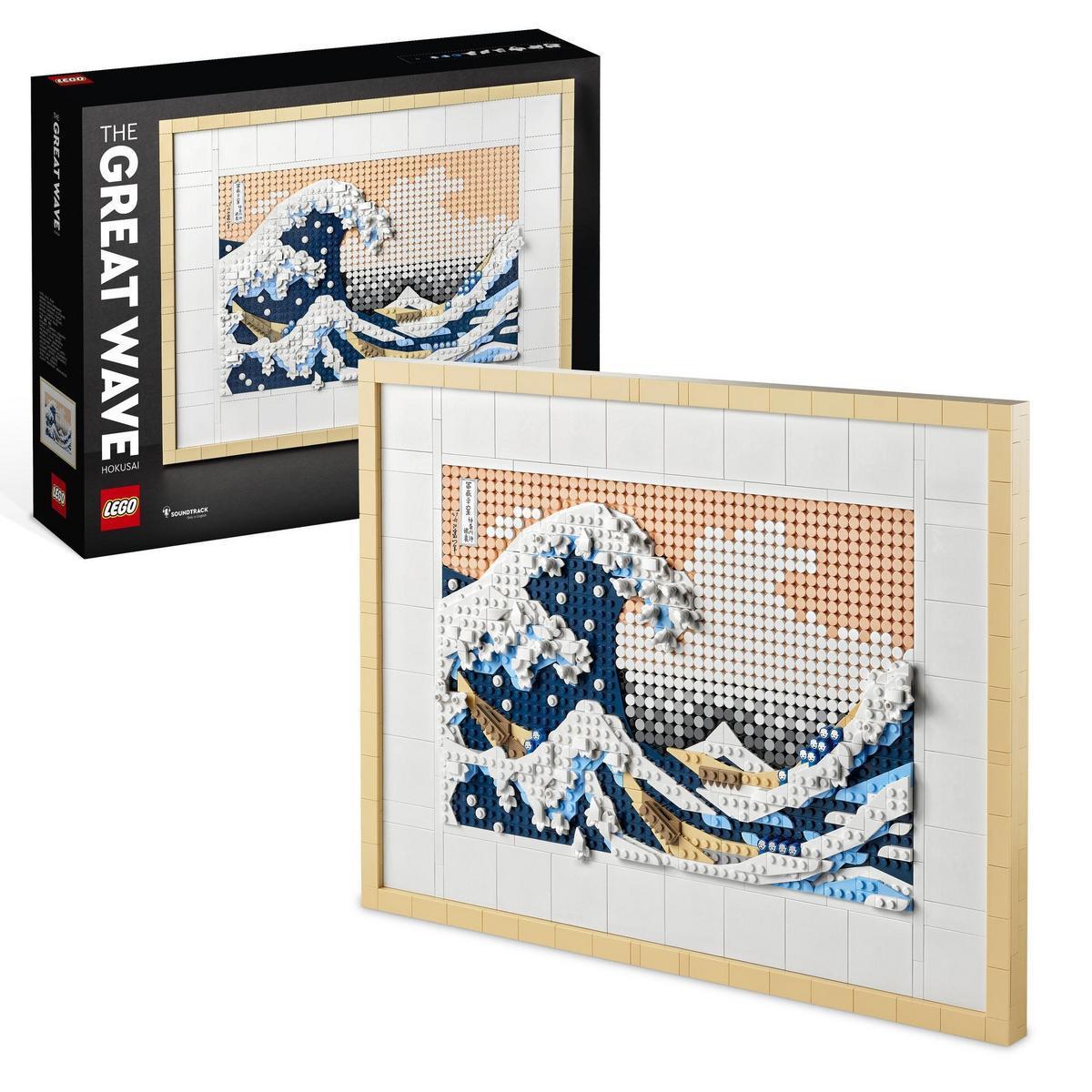 LEGO 31208 Art Hokusai: La Gran Ola Kit de Construcción (1810 Piezas)