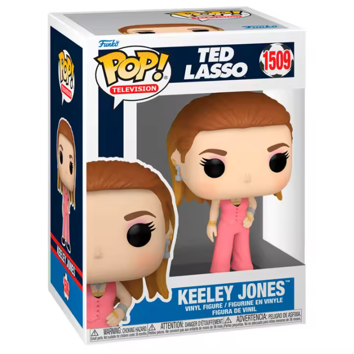 Figura Pop Ted Lasso Keeley Jones-Figura de Vinilo Coleccionable - Idea de Regalo- Mercancia Oficial - Juguetes para Niños y Adultos - Movies Fans - Muñeco para Coleccionistas y Exposición - 1
