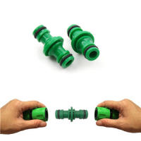 Conector De Tubo Para Jardín 5 Piezas Rápido Unión De Agua Reparación De Conducción De Agua Plástico 1/2' Fitting De Tubería - details 6
