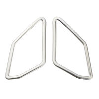 Cubiertas De Altavoz Para Ventana Delantero De Volkswagen VW T-Roc 2018-2023 ABS/Acrílico Y Acero Decoración De Puente Interior Para Coche - details 3
